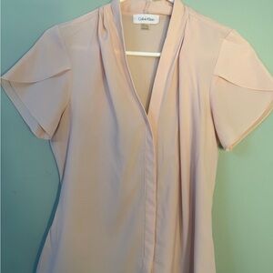 Calvin Klein Women's Blush Blouse